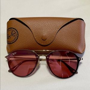 Ray-Ban Sunglasses - pink lens